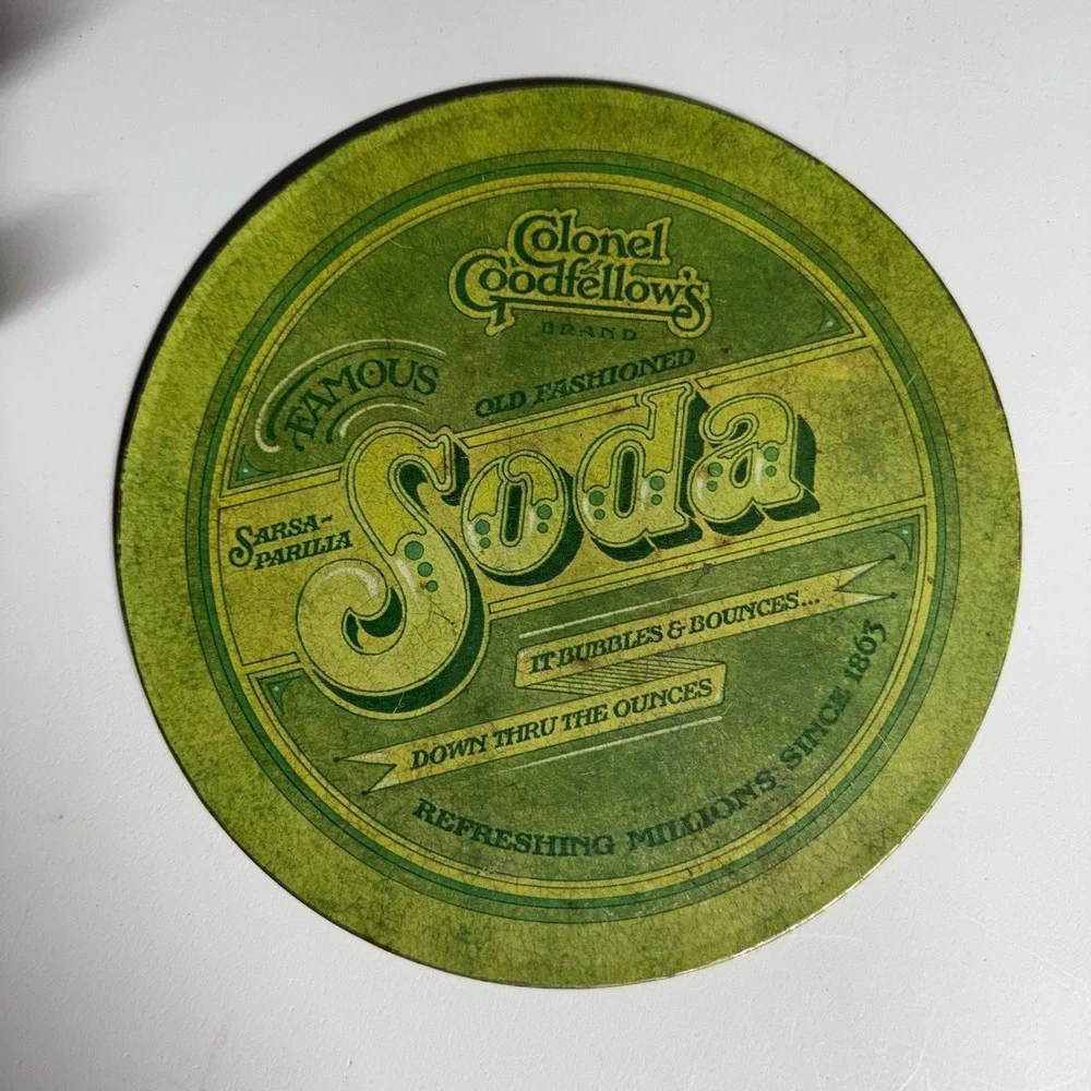 2 Ballonoff Insulated Hot Mat‎ Mom's Pie Co Apple/Col. Goodfellows Soda Vintage